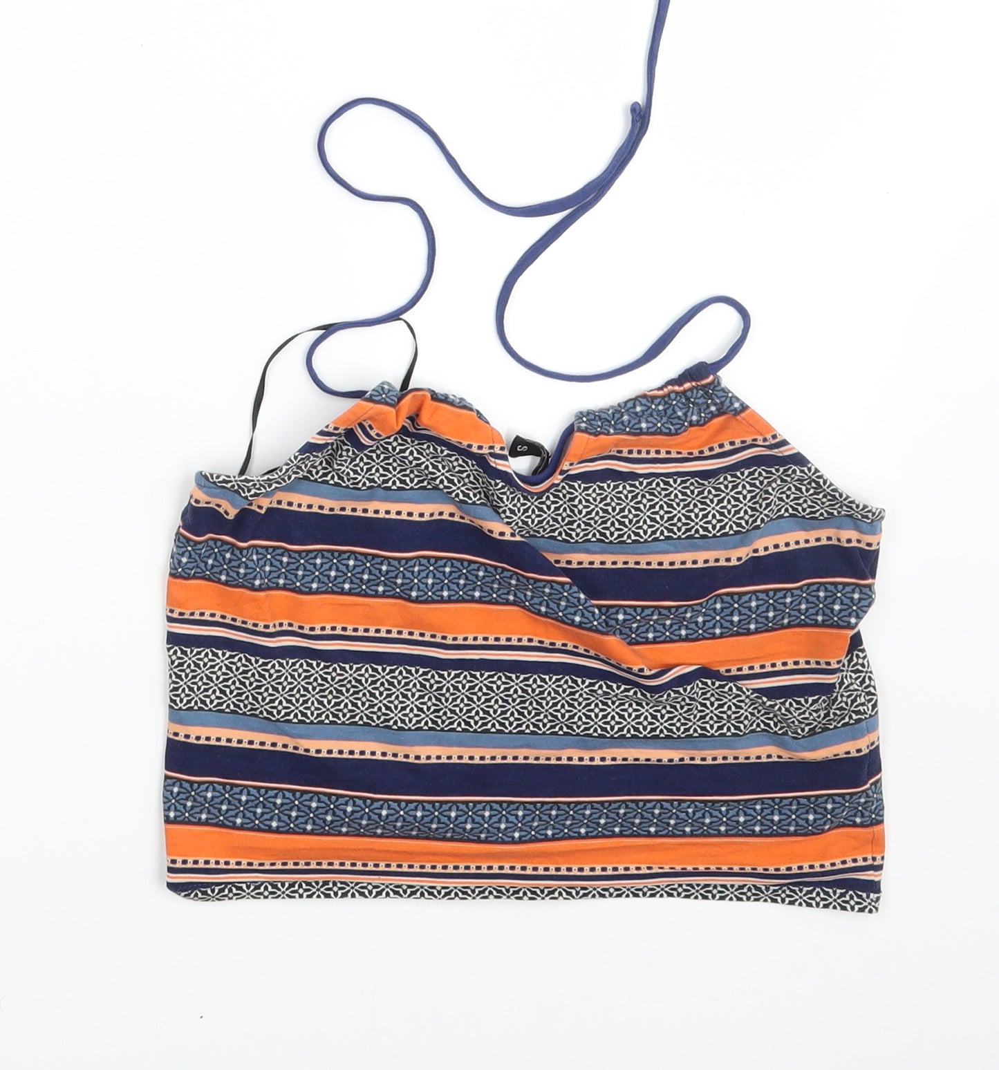 H&M Womens Multicoloured Fair Isle  Basic Tank Size S