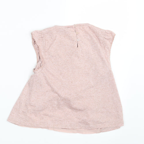 NEXT Girls Pink   Basic T-Shirt Size 5 Years