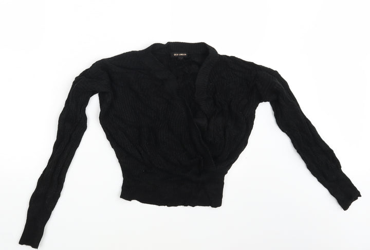 QED London Womens Black Pullover Jumper Size M