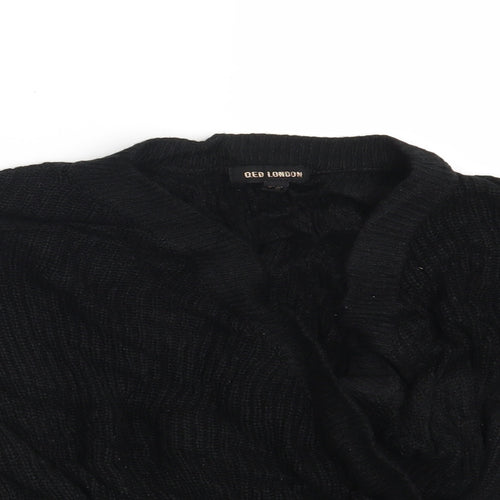 QED London Womens Black   Pullover Jumper Size M