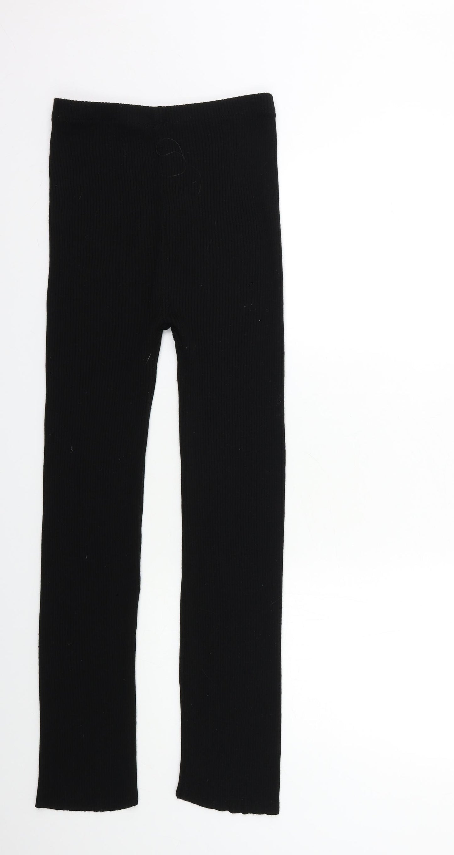 Preworn Womens Black   Trousers  Size 23 in L27 in