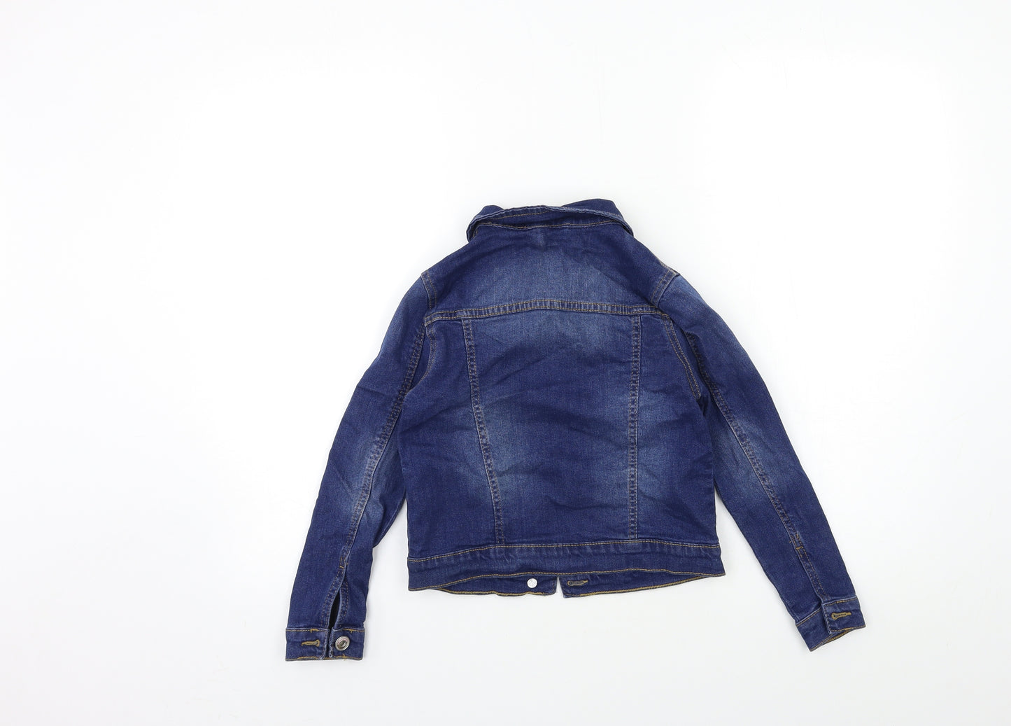 Lily & dan Girls Blue  Denim Jacket  Size 6-7 Years