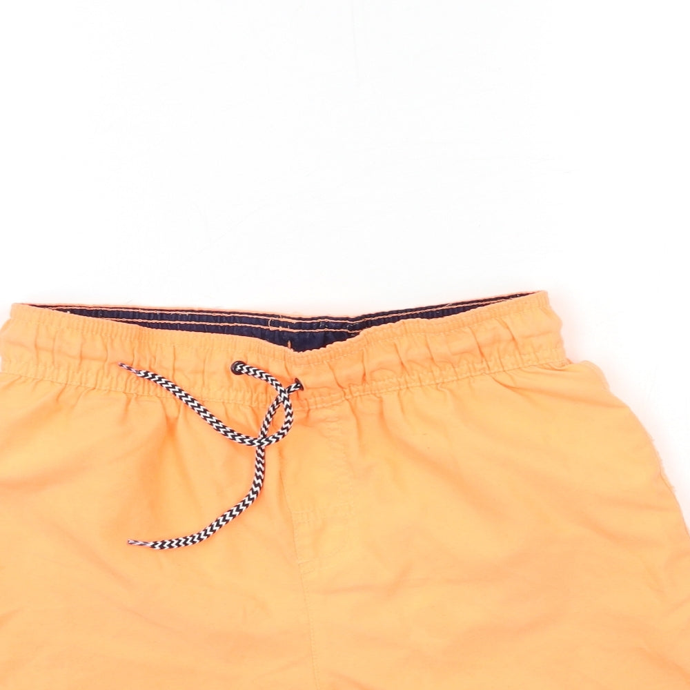 George Boys Orange   Bermuda Shorts Size 11-12 Years