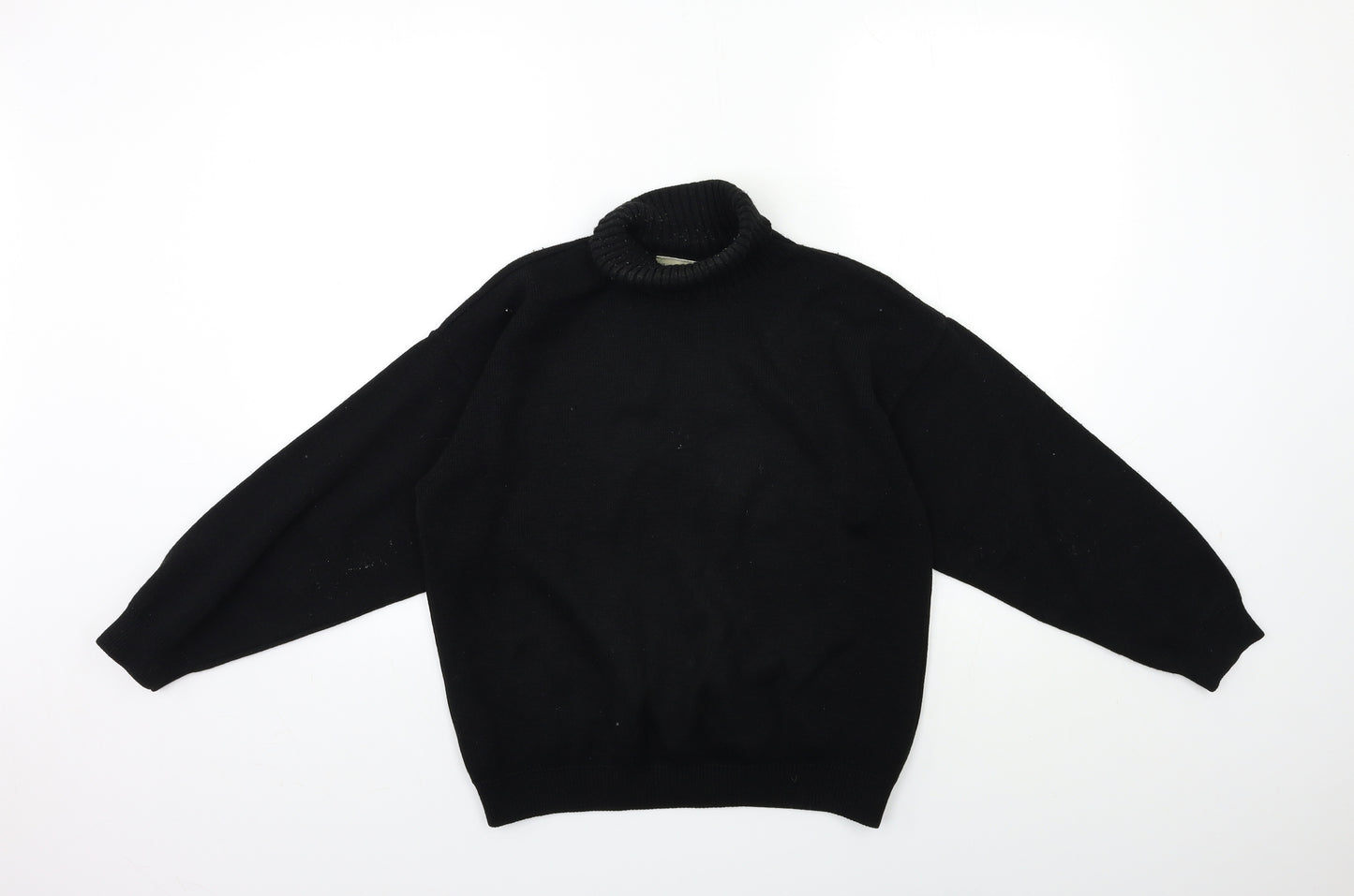 BHS Womens Black  Knit Pullover Jumper Size 10