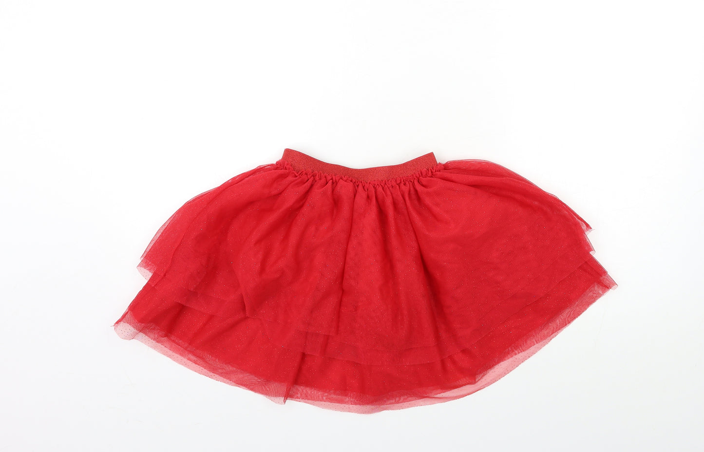 H&M Girls Red   Tutu Skirt Size 6-7 Years