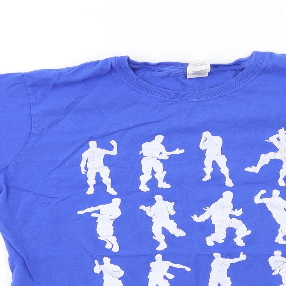Gildan Womens Blue   Basic T-Shirt Size L  - epic games