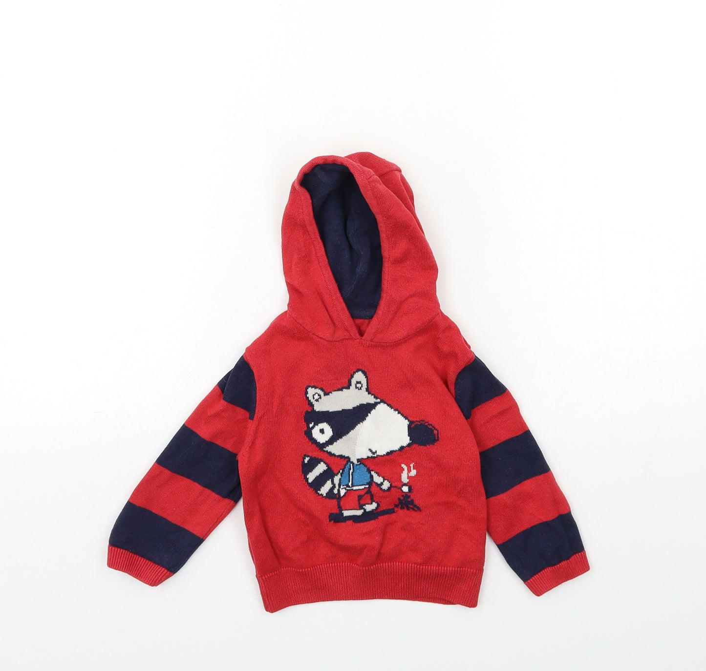 NUTM' Baby Red   Pullover Jumper Size 3-6 Months