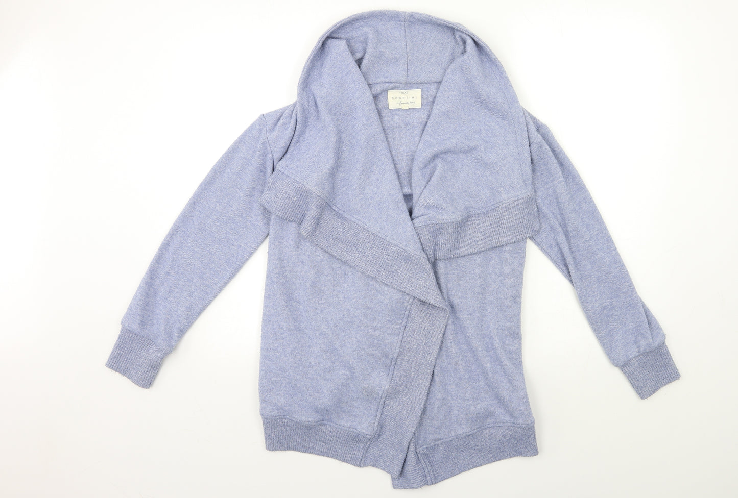 NEXT Womens Blue  Knit Cardigan Jumper Size S  - lounge