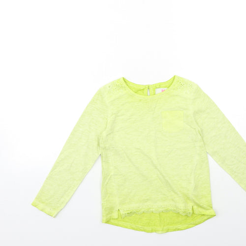 NEXT Girls Green   Basic T-Shirt Size 5-6 Years