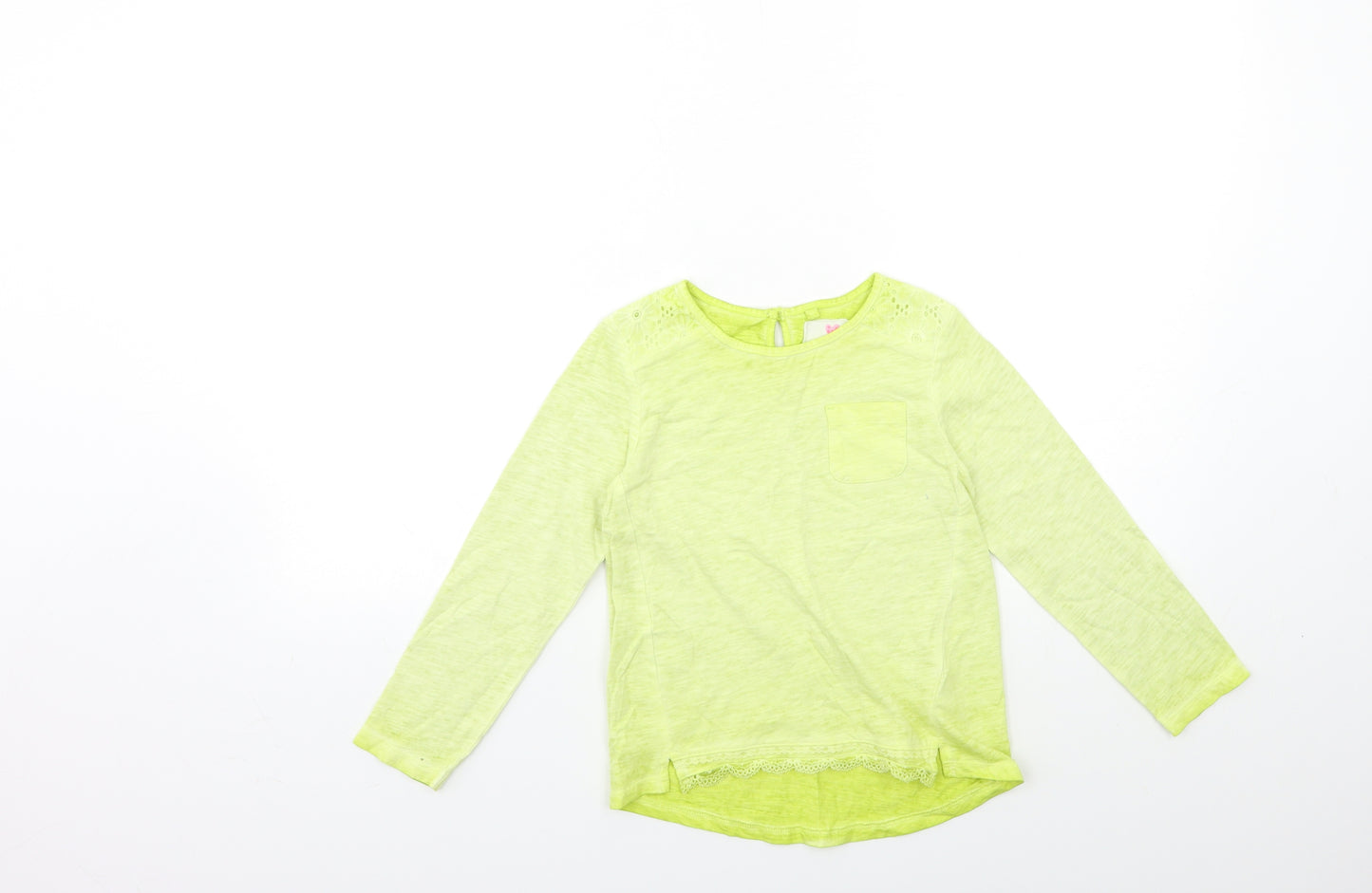 NEXT Girls Green   Basic T-Shirt Size 5-6 Years