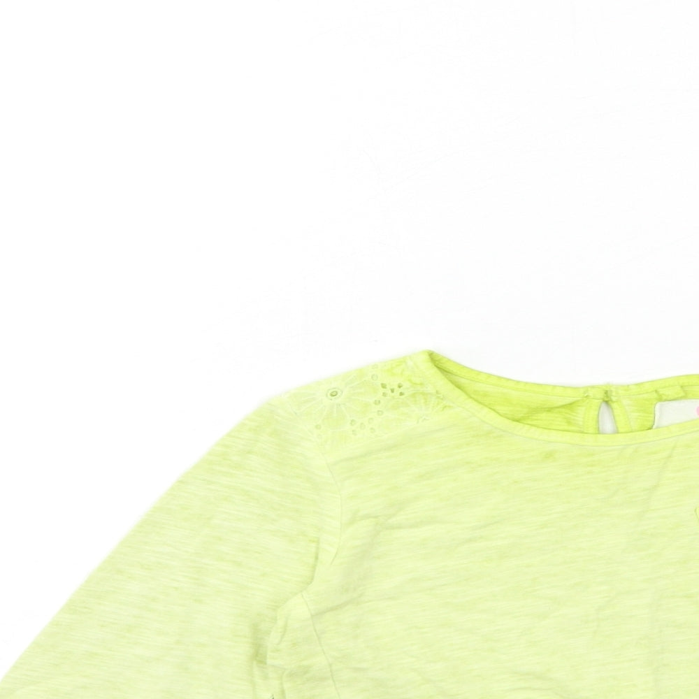 NEXT Girls Green   Basic T-Shirt Size 5-6 Years