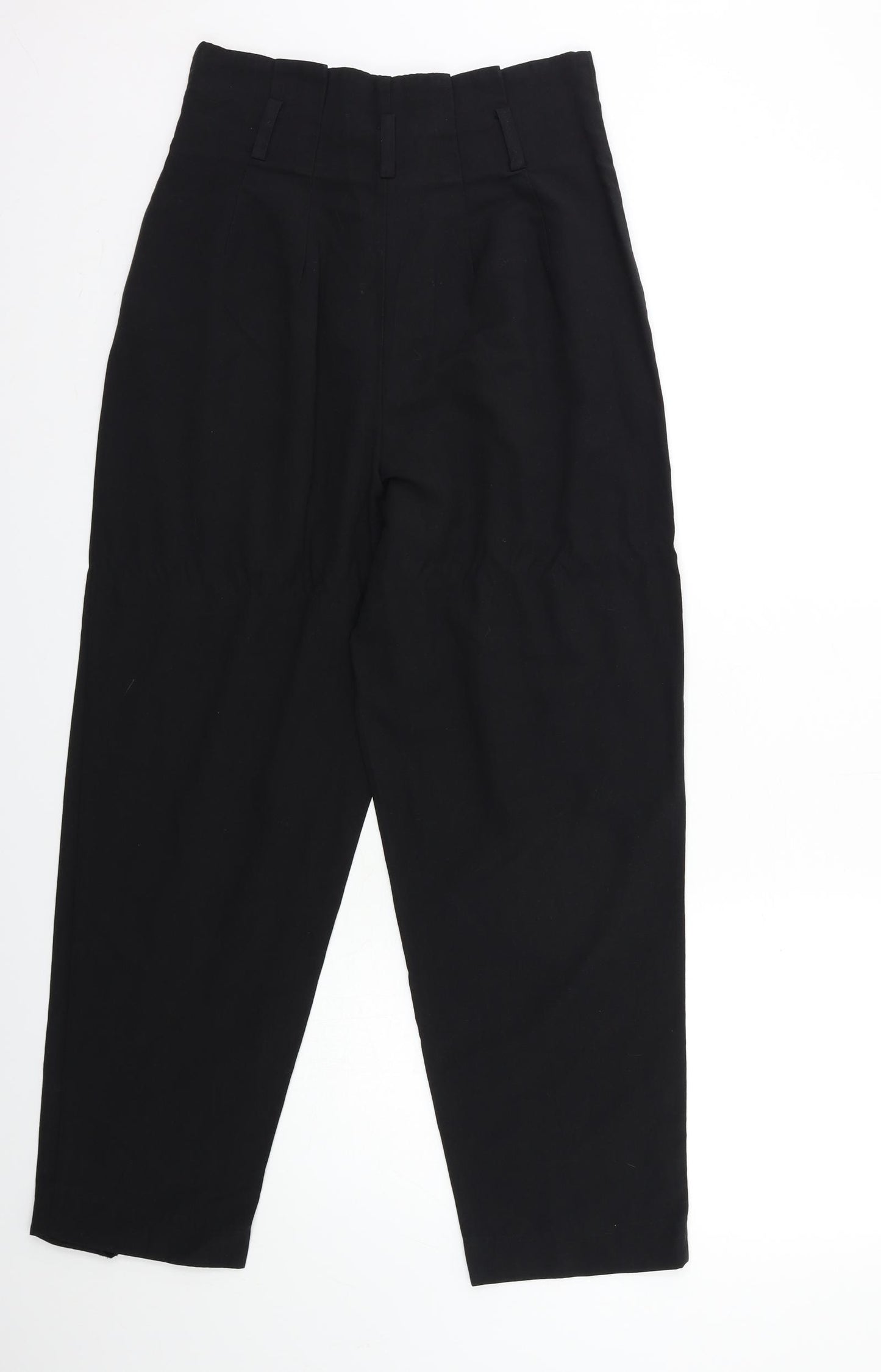 H&M Womens Black   Trousers  Size 10 L26 in