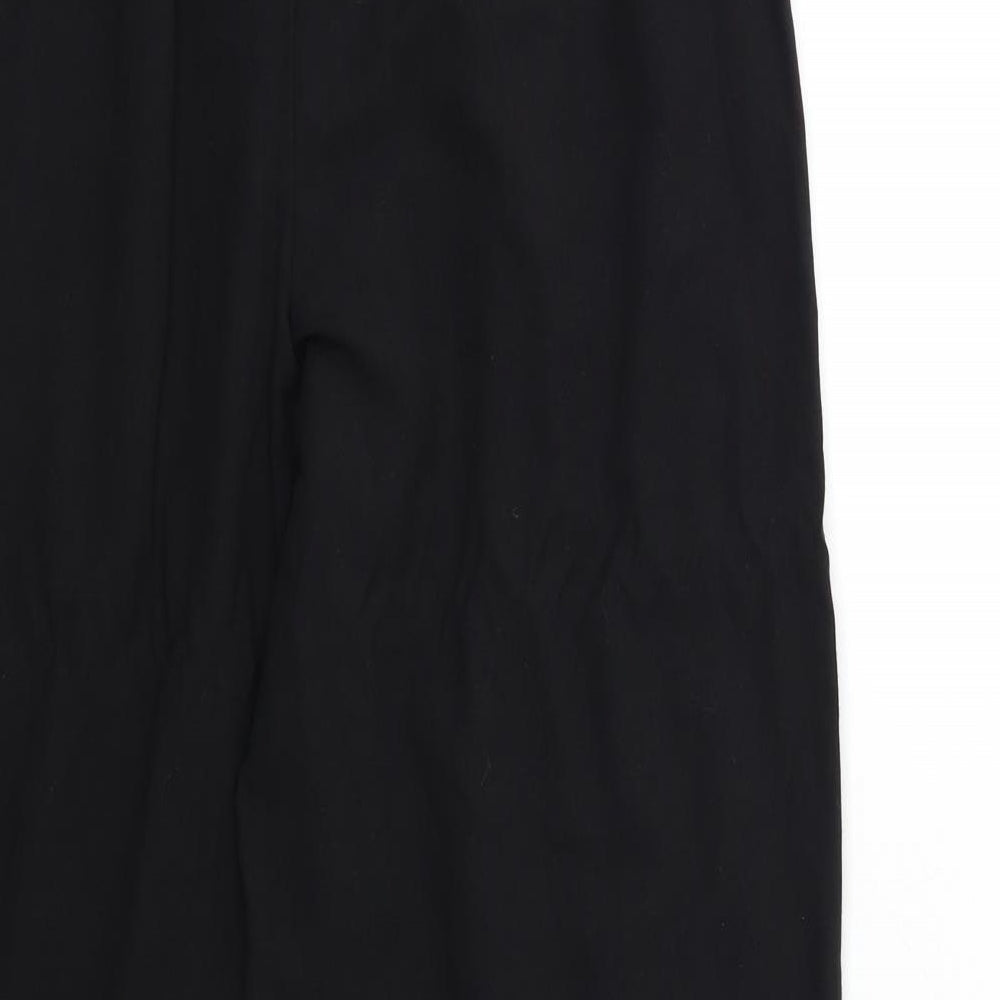 H&M Womens Black   Trousers  Size 10 L26 in