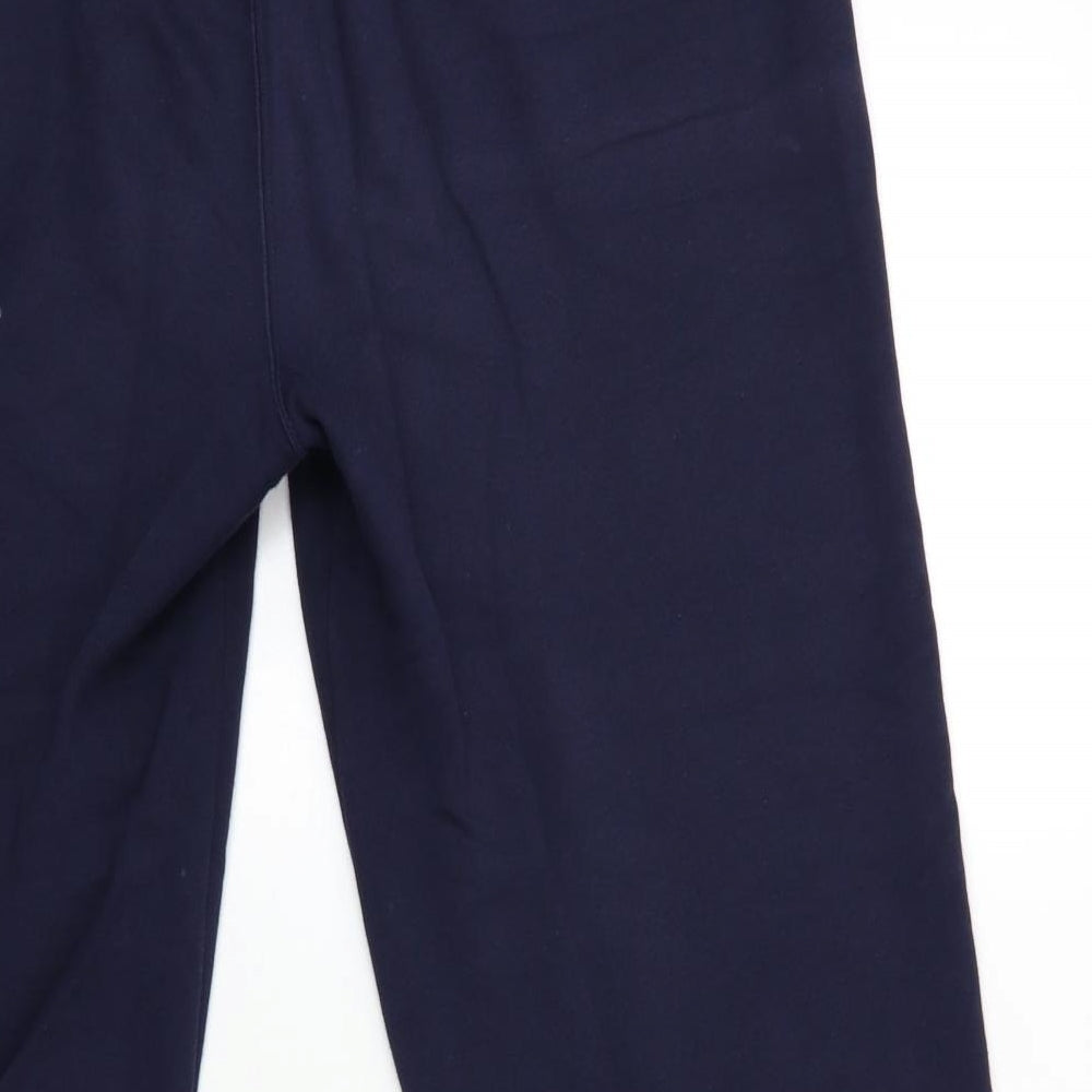 Easy Mens Blue   Sweatpants Trousers Size L L30 in