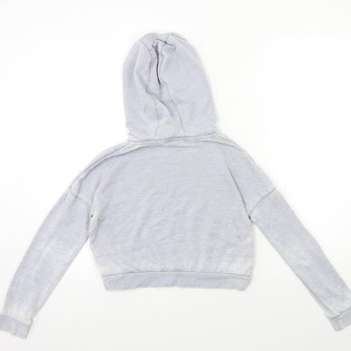 MISS EVIE Girls Grey   Pullover Hoodie Size 9 Years