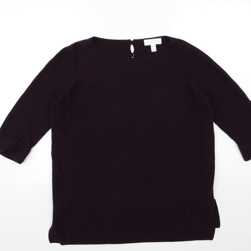 The White Label Womens Red  Knit Pullover Jumper Size 8