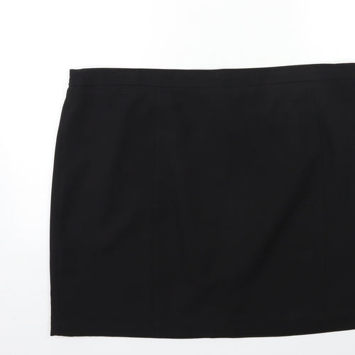 tailored to you Womens Black   Mini Skirt Size 42 in