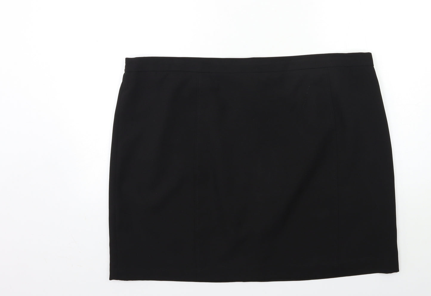 tailored to you Womens Black   Mini Skirt Size 42 in