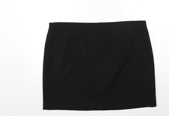 tailored to you Womens Black   Mini Skirt Size 42 in