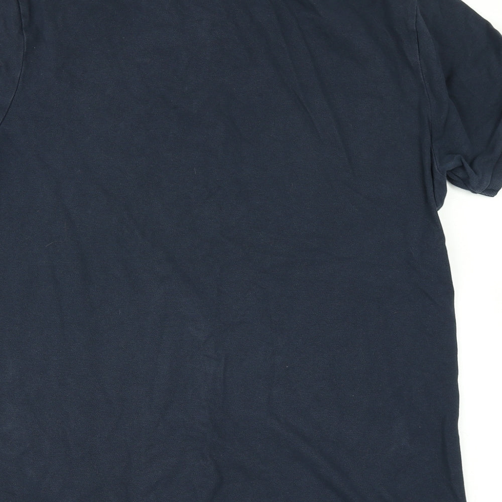 F&F Mens Blue    Polo Size M