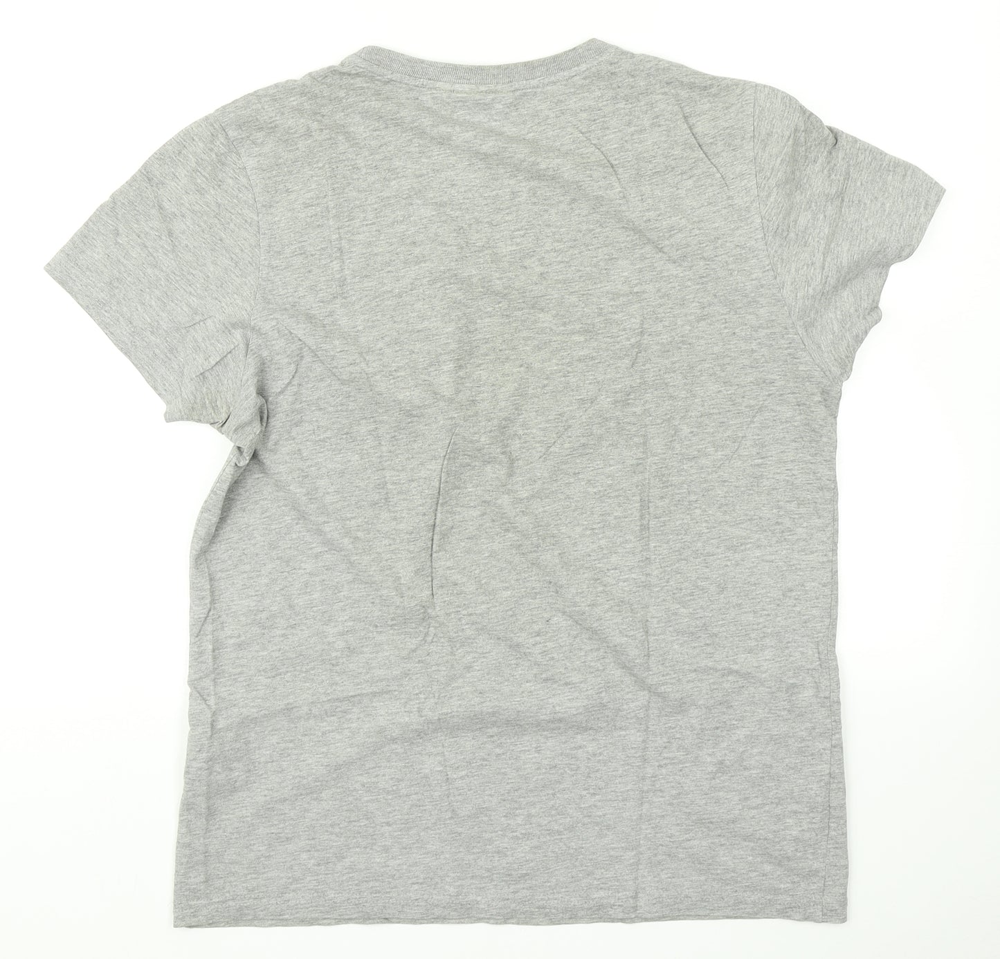 Wezc Mens Grey    T-Shirt Size M