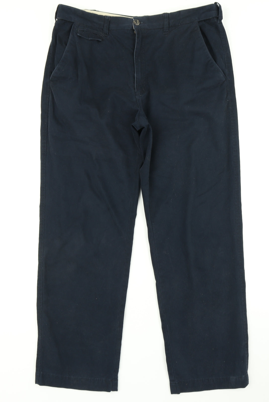 Easy Mens Blue   Chino Trousers Size 34 in L28 in