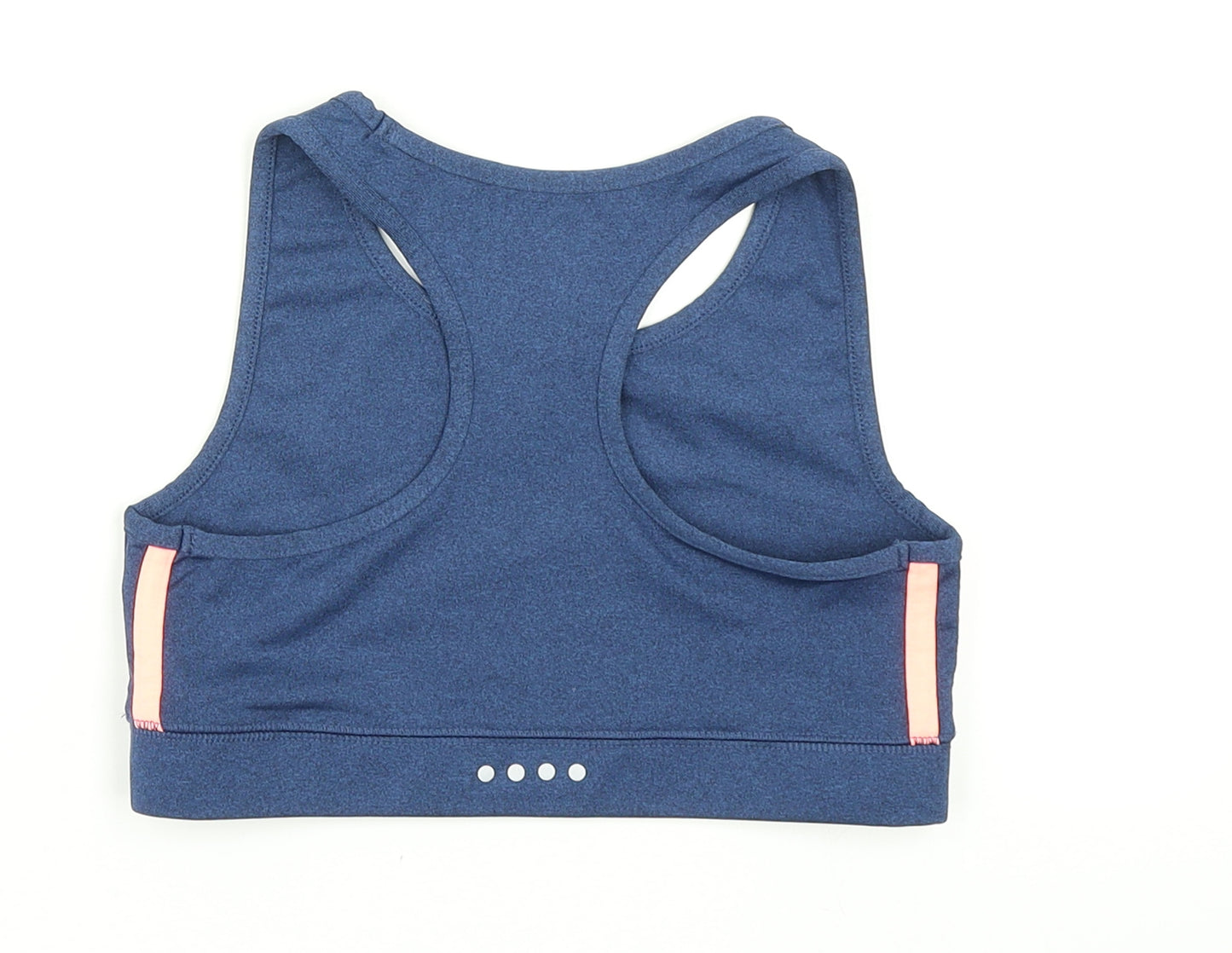 Souluxe Girls Blue   Cropped Tank Size 10-11 Years