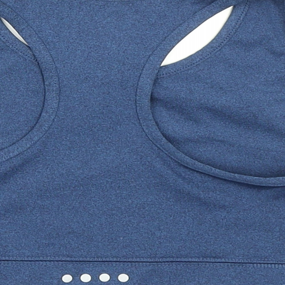 Souluxe Girls Blue   Cropped Tank Size 10-11 Years