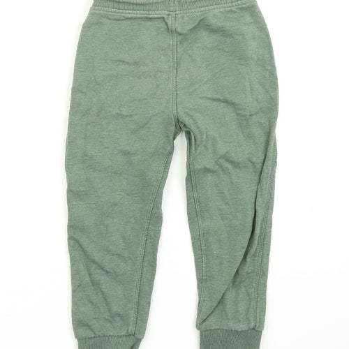 Nutmeg Boys Green   Jogger Trousers Size 3-4 Years