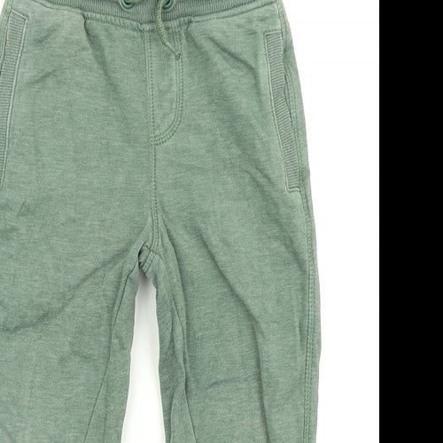 Nutmeg Boys Green   Jogger Trousers Size 3-4 Years