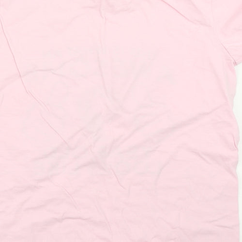Gildan Girls Pink   Basic T-Shirt Size 9-10 Years