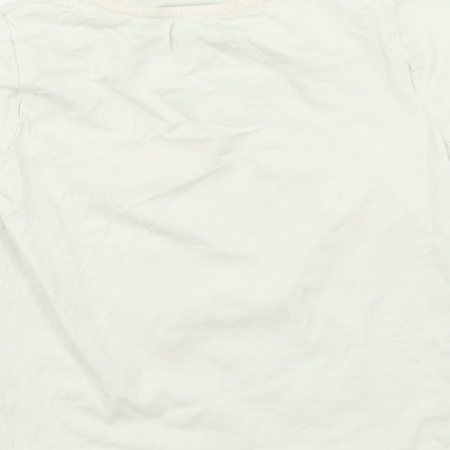 F&F Boys White   Basic T-Shirt Size 4-5 Years