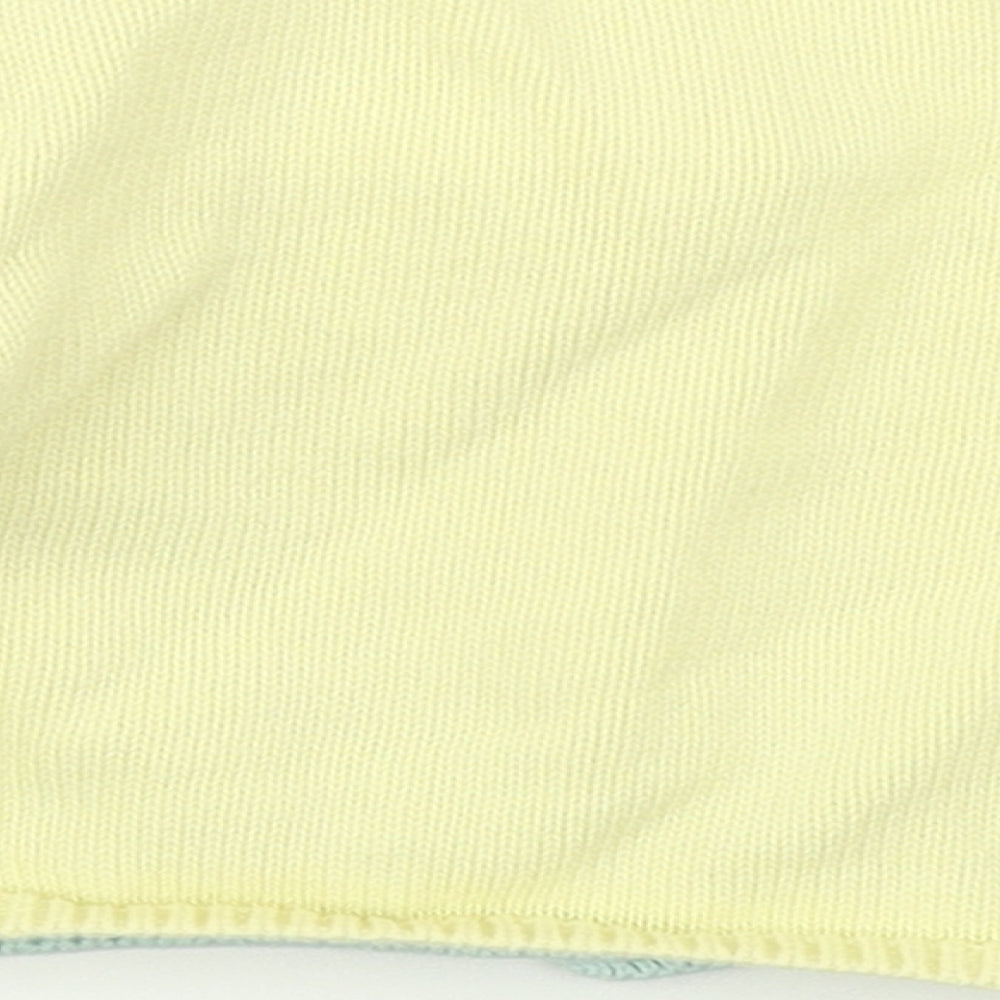 NEXT Girls Yellow  Knit Cardigan Jumper Size 6-9 Months
