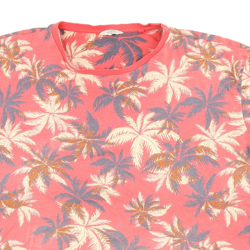 NEXT Mens Red Floral   T-Shirt Size 3XL