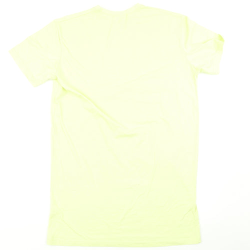 Missguided Womens Yellow   T-Shirt Dress  Size 12