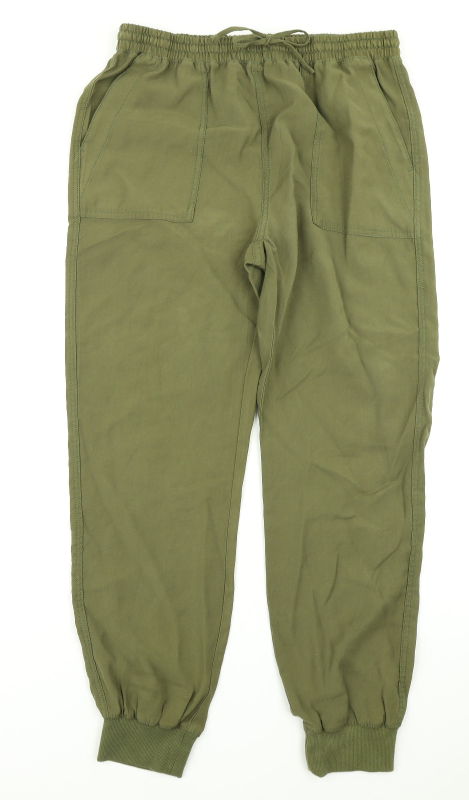 Papaya Womens Green   Cargo Trousers Size 10 L26 in
