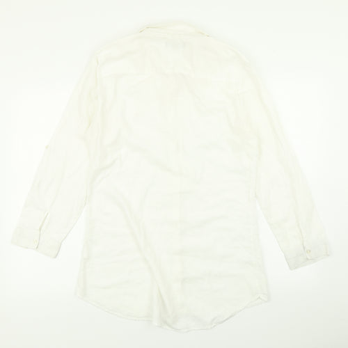 Atmosphere Womens White   Basic Button-Up Size 12