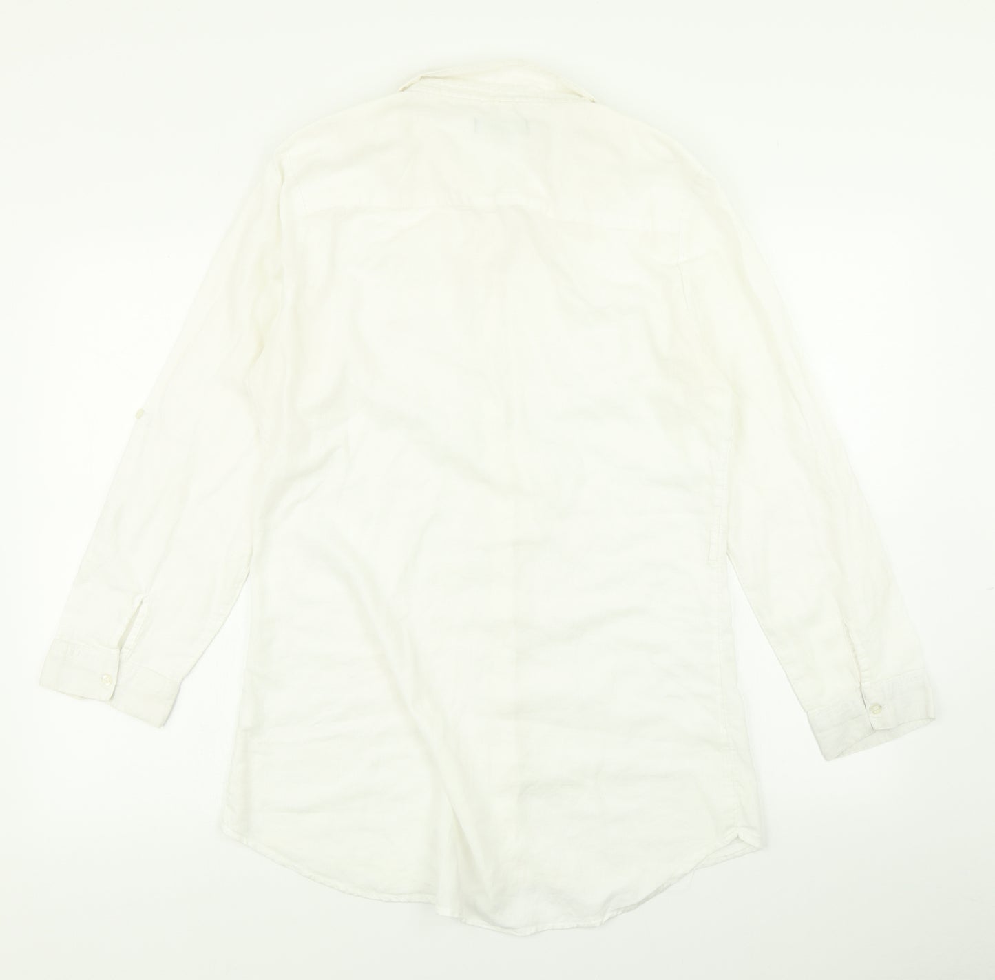 Atmosphere Womens White   Basic Button-Up Size 12