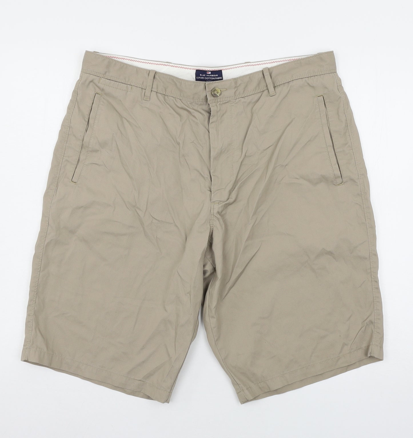 Marks and Spencer Womens Brown   Chino Shorts Size 38 in