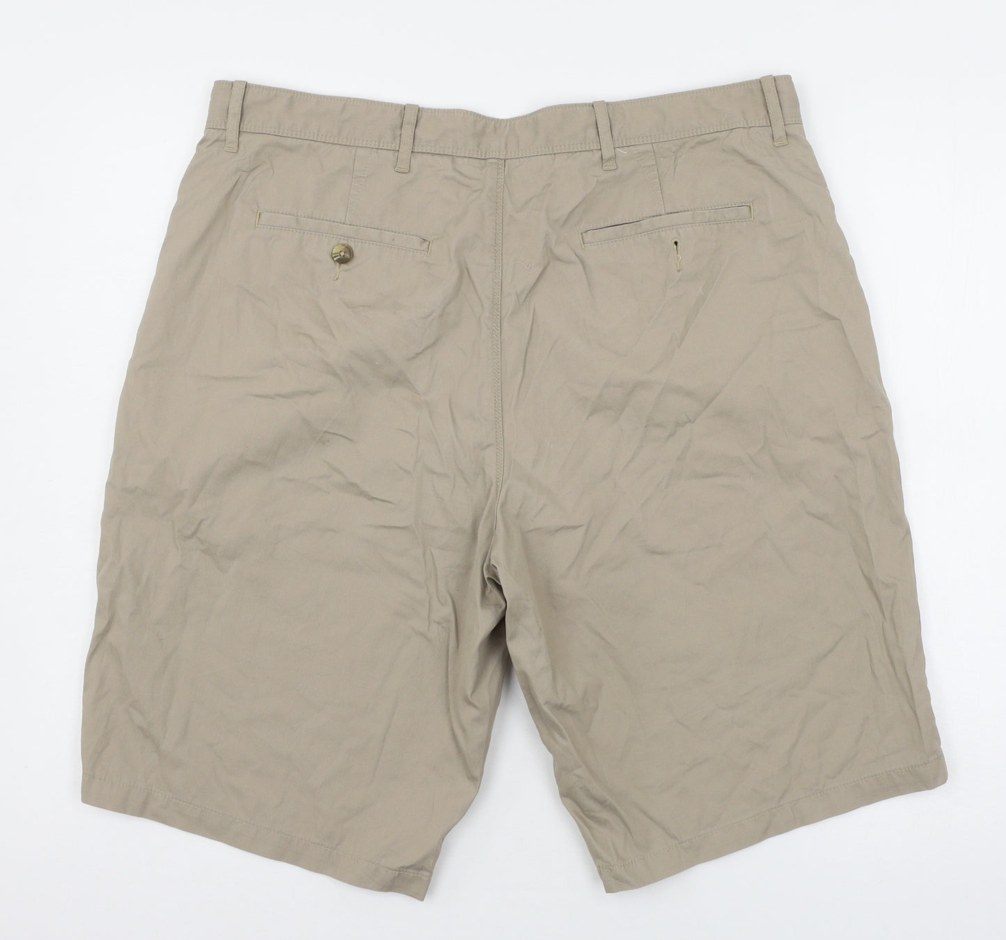 Marks and Spencer Womens Brown   Chino Shorts Size 38 in