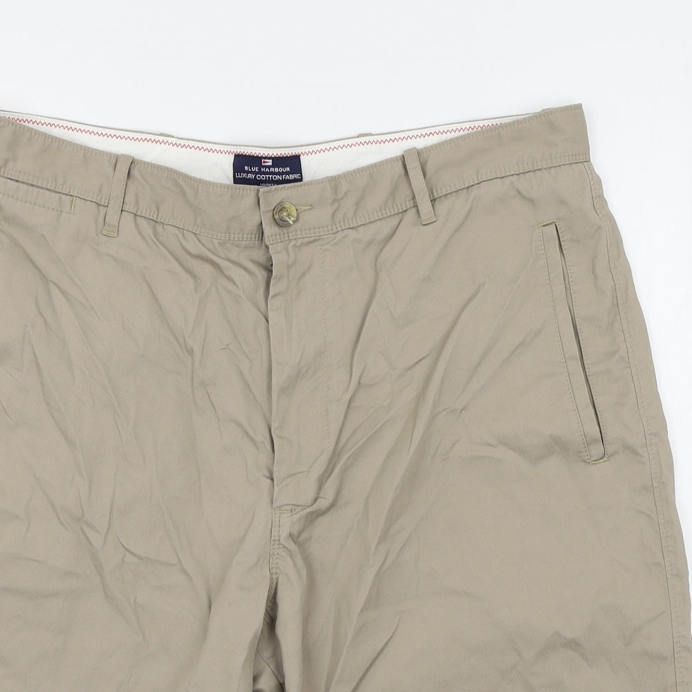 Marks and Spencer Womens Brown   Chino Shorts Size 38 in
