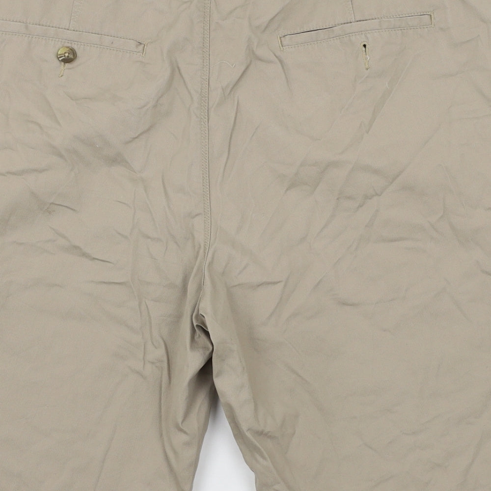 Marks and Spencer Womens Brown   Chino Shorts Size 38 in