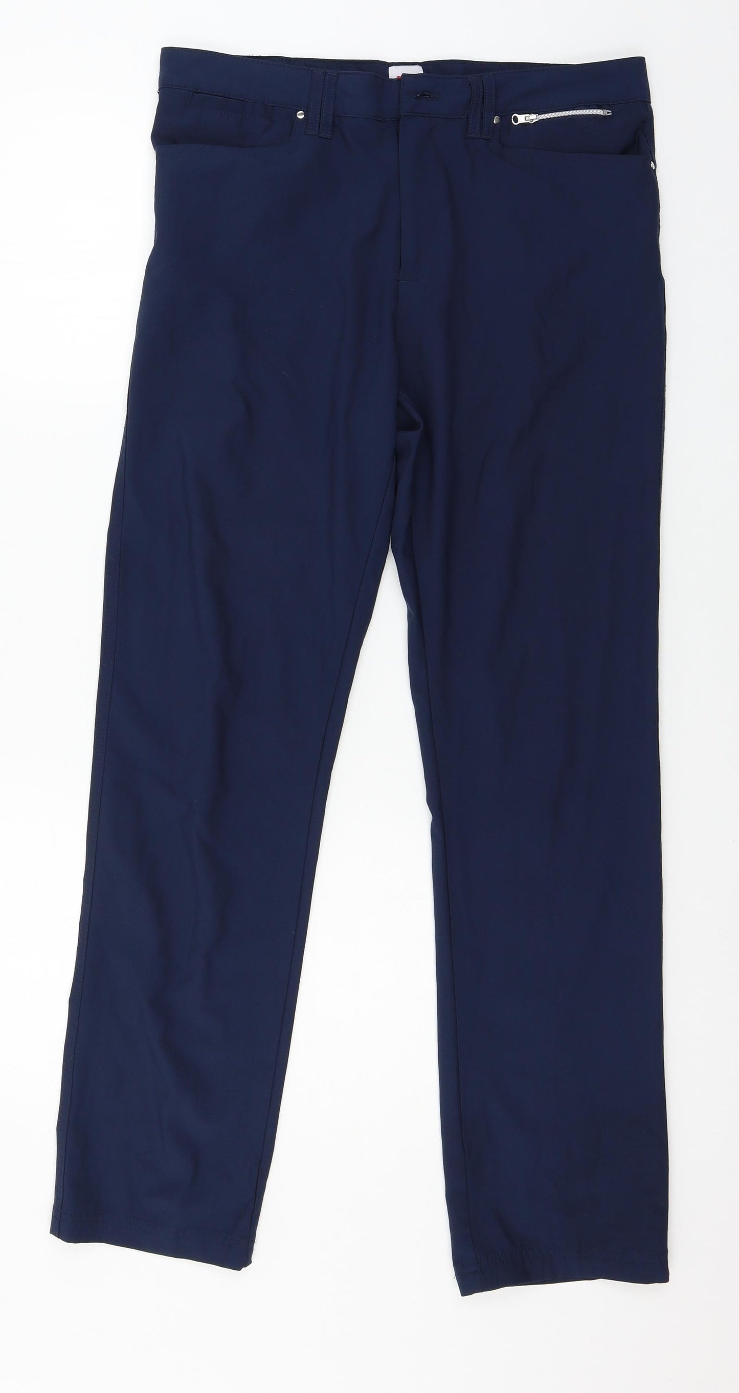 Slazenger Womens Blue   Trousers  Size 10 L28 in