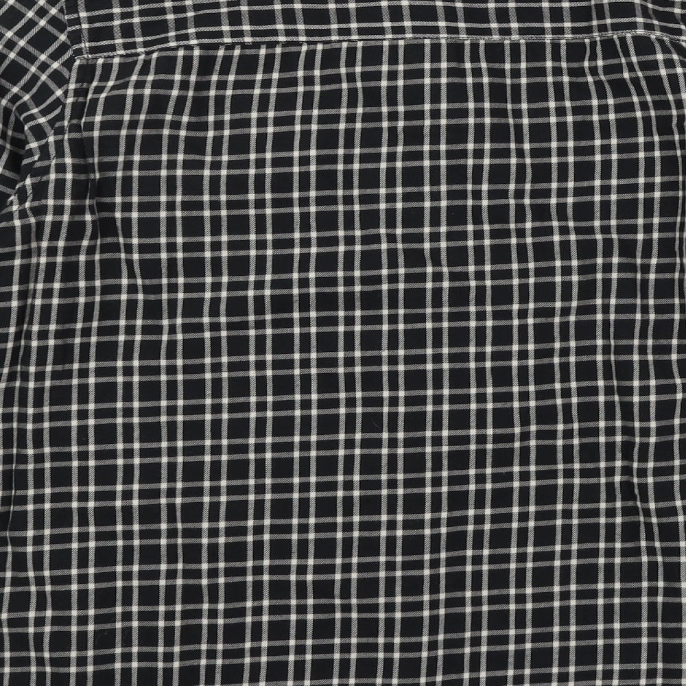 TU Boys Green Check  Basic Button-Up Size 14 Years