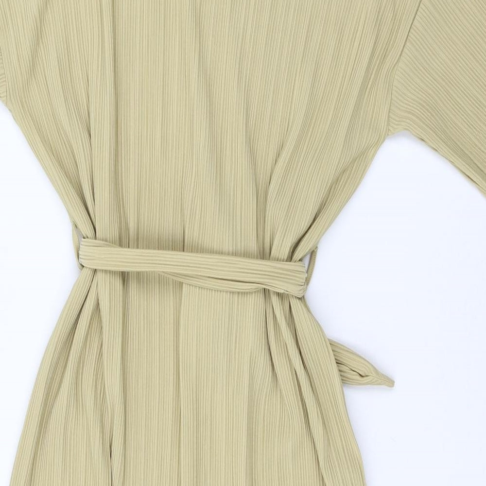 F&F Womens Beige  Jersey T-Shirt Dress  Size 20