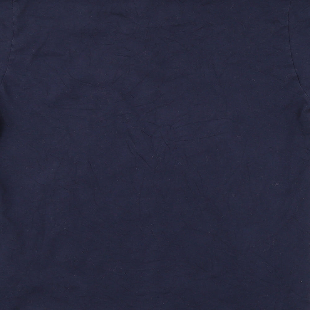 Emporio Armani Mens Blue  Jersey  T-Shirt Size M
