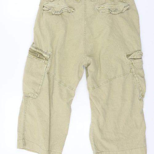 Cedar Wood State Mens Beige   Bermuda Shorts Size 32 in