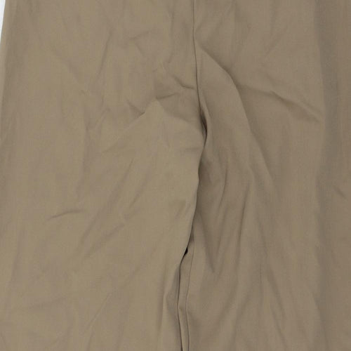 Preworn Womens Brown   Trousers  Size 26 in L27 in - Cut out sides