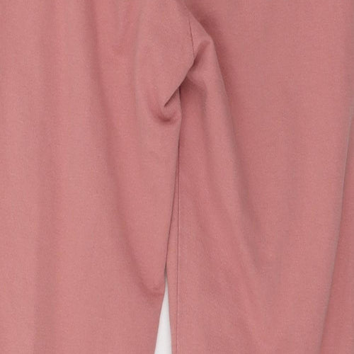 TU Girls Pink  Jersey Jogger Trousers Size 9 Years