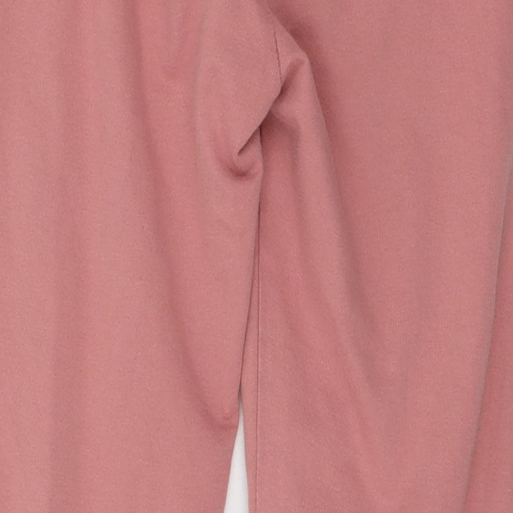 TU Girls Pink  Jersey Jogger Trousers Size 9 Years